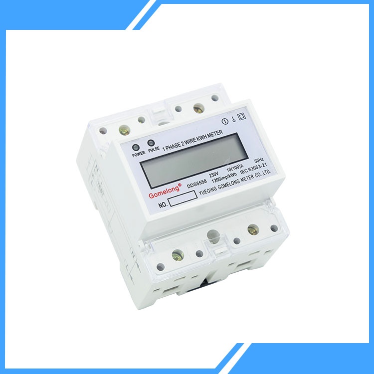 4P Din Rail Enclose Bidirectional Meter Energy