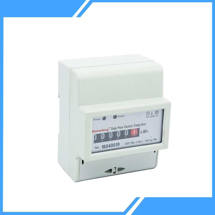 Kothak Tunggal Kawat Din Rail Kwh Meter Box