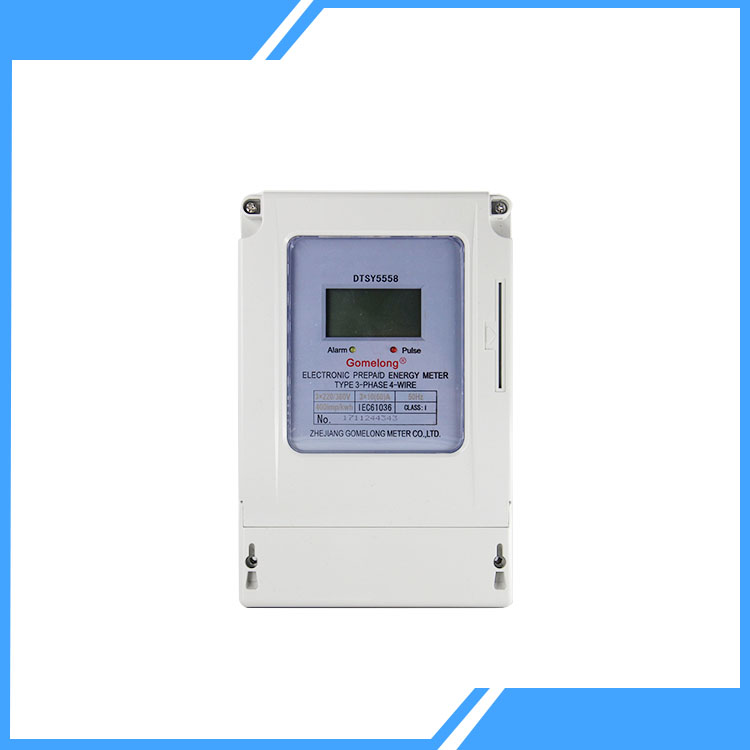 3 Phase Prepaid Konsumsi Lcd Wattmeter