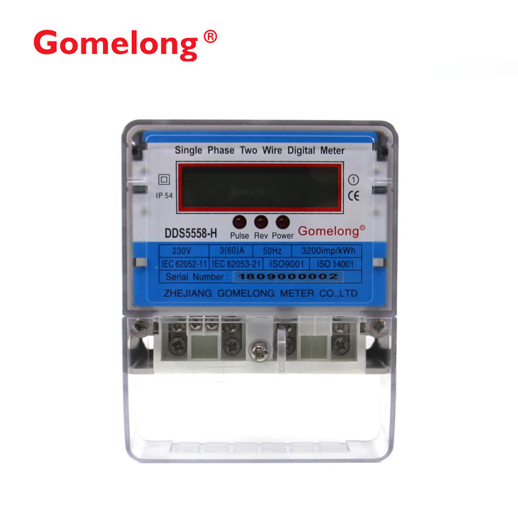 DDS5558-H Phase Loro Meter Energi Tanduran Loro